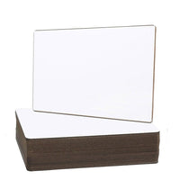 Flipside Products Tableau blanc effaçable à sec, 23 x 30 cm, paquet de 24-Économie de papier ! Économique