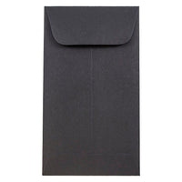 JAM Paper - Enveloppes à monnaie no 5,5, 3 1/8 x 5 1/2 po, noir, 100/paquet-Enveloppes à monnaie
