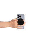MOFT Snap O Magnetic MagSafe Compatible Phone Grip & Stand pour iPhone - Noir-Compatible avec la charge sans fil