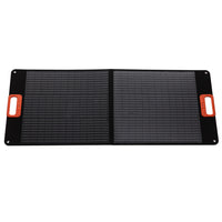 Technaxx - Panneau solaire pliable 100W TX-206 - noir-Idéal pour les activités de plein air et les coupures de courant inattendues
