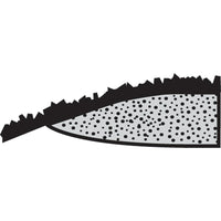 Wearwell – Tapis Diamond-Plate avec GritWorks! nº 416, Ultrasoft 15/16 po, 2 pi x 3 pi, noir-Idéal pour les endroits principalement secs avec un léger excédent de pulvérisation ou là où la graisse et l'huile s'accumulent sur le tapis