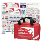 Trousse de premiers soins Deluxe First Aid Central règlementaire pour l'Ontario - Section 8 - 1-5 personnes-6.5 x 10 x 3.5 (16.51cm x 25.4cm x 8.9cm)