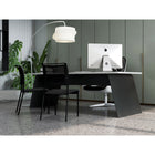 CB Office Ace Multi-Purpose Armless Stacking Chairs - Black - 4 Pack-Dimensions générales: 24 po x 19 po x 34 po