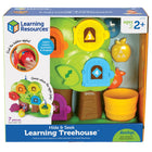 Learning Resources - Hide &Seek Learning TreeHouse-Ouvrez et fermez les portes battantes de la cabane dans les arbres pour révéler les animaux cachés à l'intérieur