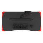 Bureau de jeu assis-debout de 23 L po de TygerClaw - Noir-Fonction anti-collision - le bureau s'inverse automatiquement pour éviter les obstacles
