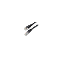 StarTech  Câble de raccordement moulé C6PATCH2BK, catégorie 6, 2 pi, noir-Doté d’un connecteur mâle RJ-45 aux deux extrémités pour faciliter la connectivité