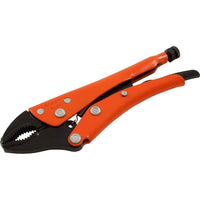 Grip-on – Pince-étau de 12 po, ouverture de mâchoire de 2 15/16 po, mâchoires courbées avec coupe-fil-Ouverture de la mâchoire (pouces) : 2 15/16 po
