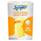 Swiffer - Recharges Dusters Heavy Duty, Paquet de 6-Conçu pour attirer et emprisonner la poussière de toutes les directions