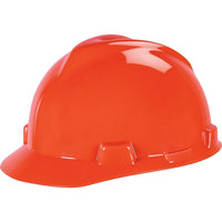 MSA - Casques De Protection V-Gard - Suspensions Fas-Trac Suspension Rochet, Orange Haute Visibilité, paquet de 4-Certification(s) ANSI type I
