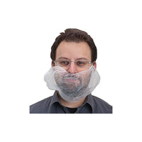 Zenith SafetyMD - Filets à barbe jetables, une ficelle passant derrière la tête, paq./2000-Bande élastique pour un ajustement optimal