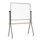 Archyi - Tableau rotatif Curvo, anthracite, 55 x 70 po-Aluminium peint, anthracite