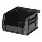 Bacs de rangement Stack & Hang recyclés, plastique, noir, 5 3/8 x 4 1/8 x 3 (po) -Quantité : Paq./48