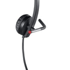 Logitech – Casque mono H650E 981-000513-Bandeau en similicuir rembourré et oreillettes en similicuir remplaçables