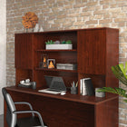 Sauder 427065 La Collection Affirm - Surmeuble, Finition Classic Cherry-Finition Classic Cherry, Bois D'ingénierie