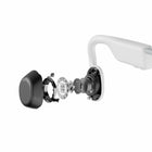 Shokz - OpenMove Bluetooth Headset Bone Conduction-Alpine White-Leger (29G)