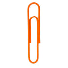 JAM Paper – Trombones géants, orange, 6 paquets de 75, total de 450 (42186871g)-Métal