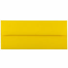 JAM Paper #10 Enveloppes de couleur professionnelles - 4,125" x 9,5" - Jaune recyclé - Paquet de 50-Couleur : Enveloppes jaunes