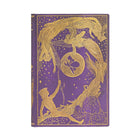 Paperblanks – Cahier à couverture rigide tapissé de papier – format Mini – Fée Violette-format Mini
