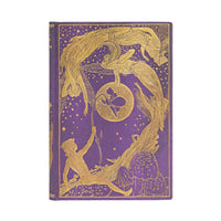 Paperblanks – Cahier à couverture rigide tapissé de papier – format Mini – Fée Violette-format Mini