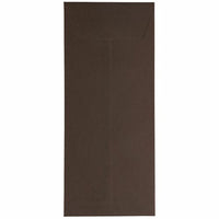 JAM Paper #14 Enveloppes commerciales avec politique - 5 po x 11,5 po - Brun chocolat recyclé - Paquet de 50-Couleur : Marron chocolat