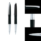 A.T. Cross - ATX Stylo à bille roulante, noir basalte-Peut être facilement transformé en stylo à bille ou stylo-feutre à pointe poreuse en remplaçant simplement la recharge par le type de pointe souhaité (recharges vendues séparément).