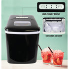 Koolatron - Machine à glace automatique de comptoir 1,85 L-Fait des cubes de glaces en 7-15