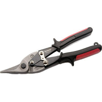 Dynamic Tools – Cisaille aviation de 10 po, coupe droite, poignée rouge-Coupe (pouces) : 1,70 po