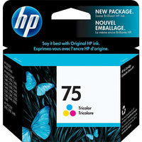 HP 75 Cartouche d’encre tricolore d’origine (CB337WN)-Couleurs: Tricolore