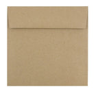 JAM Paper Enveloppes carrées de 6,5 x 6,5 po, papier Kraft brun recyclé, 500/paquet-Enveloppes d’invitations
