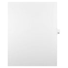Mark Maker – Onglets séparateurs juridiques blancs, 1/25 onglets, format lettre, sans trous, numéro 162, 25/paquet-Onglets séparateurs blancs, 1/25 onglets