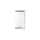 Futech - Porte-enseigne avec cadre à pression et coins à onglet SFM001, 10 ¼ po x 13 po x ½ po, aluminium, paq./2-Les porte-enseignes avec cadre à pression en aluminium facilitent et accélèrent le processus de changement de vos affiches publicitaires de façon professionnelle