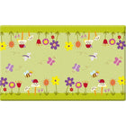 Dwinguler – Tapis de jeu Garden Delight, grand-Ce grand tapis épais mesure 230 cm x 140 cm x 1,5 cm d'épaisseur (ou 90,55 po x 55,11 po x 0,6 po) 
