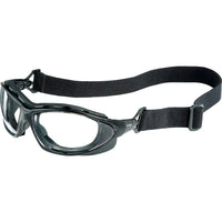 Uvex, Lunettes De Sécurité À Coques Uvex Seismic Teinte  Transparent, Anti-Égratignures, Bandeau Élastique, paquet de 4-Type de bandeau Élastique