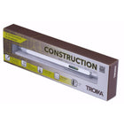 Troika - Construction Stylo bille multitâche Construction Titanium-Règle en centimètres et en pouces