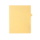 Mark Maker – Onglets séparateurs juridiques beiges, 1/26 onglets, format lettre, sans trous, lettre I, 25/paquet-Onglets séparateurs beiges, 1/26 onglets