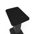 Kanto SX22 Pieds de haut-parleur remplissables de 22po de haut avec pieds d'isolation - Noir-Comprend des sacs à remplir avec un matériau de votre choix pour réduire davantage les vibrations et assurer la stabilité