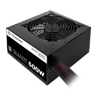 Thermaltake - Bloc d'alimentation de 500 W Smart - 80+- Garanti pour fournir une sortie continue de 500W @ 40°C d'environnement de fonctionnement.