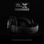 Logitech - Casque de jeu G PRO X avec Blue VO!CE - PC, Xbox One, PS5, PS4 - Noir-Rembourrage confortable en mousse à mémoire de forme - Des oreillettes douces en mousse à mémoire de forme équipées, au choix, de similicuir premium antiparasites ou d'un velours doux et respirant pour un confort absolu.