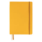 Gry Mattr - Cahier de notes A5 à couverture souple, papier de pierre ligné, 160 pages, moutarde-Taille A5 (5,70 po × 8,26 po)