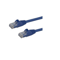 StarTech – Câble de raccordement Cat 5e Utp moulé, 1 pi, bleu-Moulé