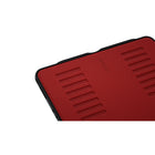 Étui Zugu Alpha pour iPad Pro 11" (2020/2021) - Rouge-Cuir rouge synthétique mat externe de haute qualité