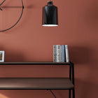 Can-Bramar Encora Writing Desk - Matte Black and Walnut-Ce bureau s’insère facilement dans n’importe quelle pièce, peu importe le style, et ajoutera une touche de design à votre environnement