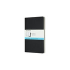 Moleskine – Cahier journal, pointillé, couverture souple, noir, 5 po x 8,25 po-Couverture cartonnée souple noire