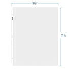 Davis Group - Protège-feuilles QuickFit - Économique 2 mil. - Format lettre - Transparent - Paquet de 100-Économique 2 mil.