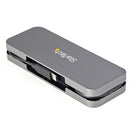 StarTech - Hub 4 ports USB-A vers USB-C - Câble de 11,2 po-Alimentation partagée 15 w : hub usb type-c de 5 gb/s avec alimentation par bus de 15w partagée avec tous les périphériques en aval