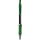 Zebra - Stylos gel Sarasa Rapid Dry rétractables – 0,7 mm – vert – paquet de 4 (46884STP)-Prise caoutchoutée souple sans latex qui indique la couleur