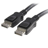 StarTech  Câble DisplayPort avec loquets, M/M, 50 pi-Le connecteur à loquets moulés prévient le débranchement accidentel du câble