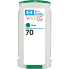 HP – Cartouche d’encre verte 70 (C9457A)-Vert
