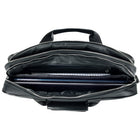 Vangoddy sac à bandoulière pour ordinateur portable 13,3 po, grise et noir-La poignée à bouton permet une prise confortable et de sécuriser vos articles