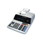 Sharp - Calculatrice imprimante de table, 12 chiffres EL2615PIII-Gros écran fluorescent facile à lire, 12 chiffres